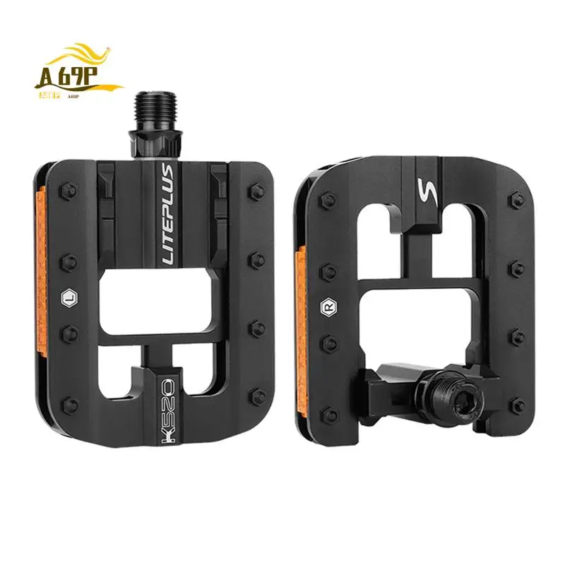 A69P-Liteplus складные велосипедные педали из алюминиевого сплава, противоскользящие ветровые маленькие колеса, складные велосипедные педали, аксессуары для велосипеда
A69P-Liteplus складные велосипедные педали из алюминиевого сплава, противоскользящие ветровые маленькие колеса, складные велосипедные педали, аксессуары для велосипеда