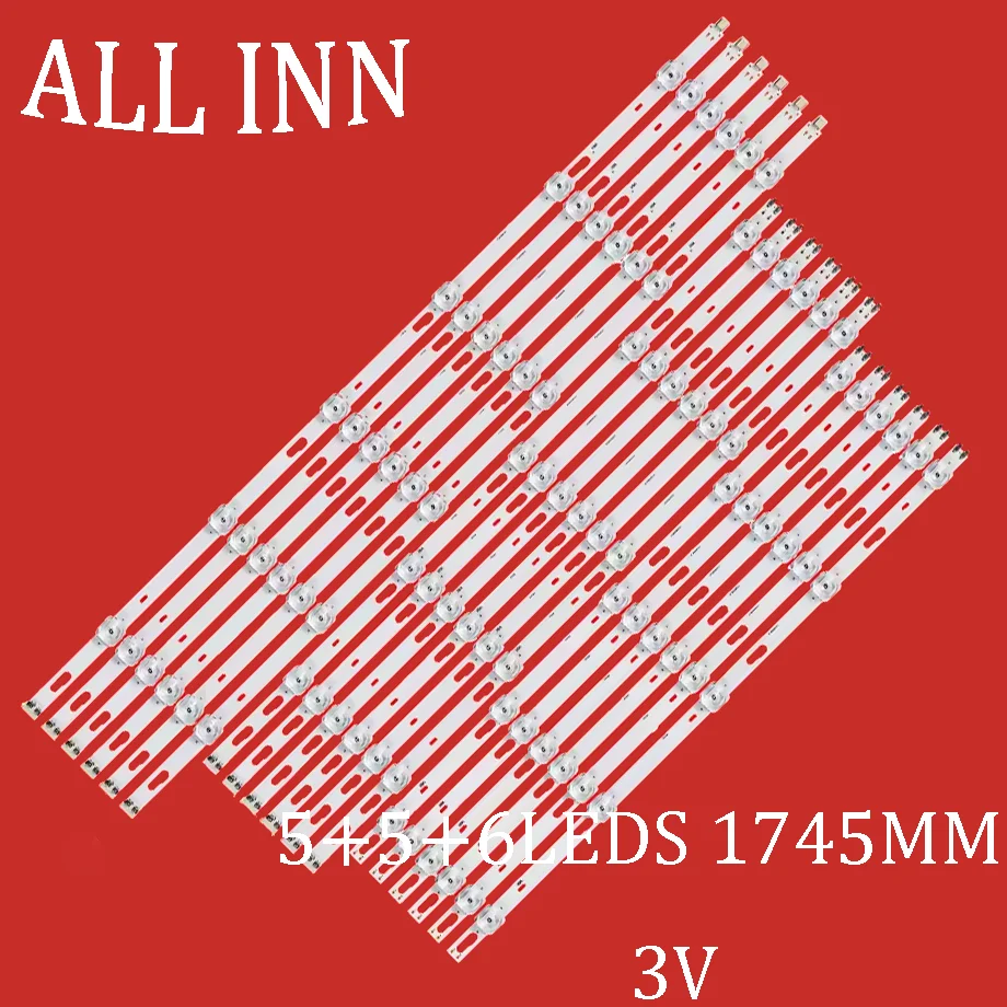 18PCS LED Backlight Strips For UN85TU8000F UN85TU800DFXZA UN85TU8000FXZA UN85TU7000FXZA UN85TU8000 UN85TU7000 SVC850A06_L M R
18PCS LED Backlight Strips For UN85TU8000F UN85TU800DFXZA UN85TU8000FXZA UN85TU7000FXZA UN85TU8000 UN85TU7000 SVC850A06_L M R