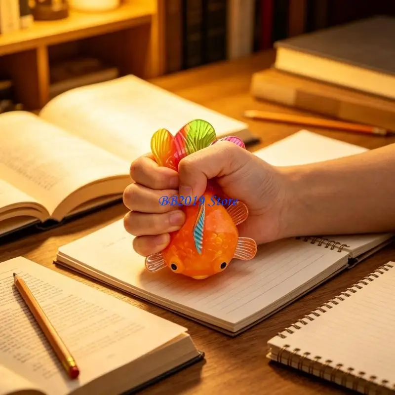 Q0KB Textured Ocean Animal Squeeze Toy Slow Recovery Feature For Fine Motor Skills
Q0KB Textured Ocean Animal Squeeze Toy Slow Recovery Feature For Fine Motor Skills