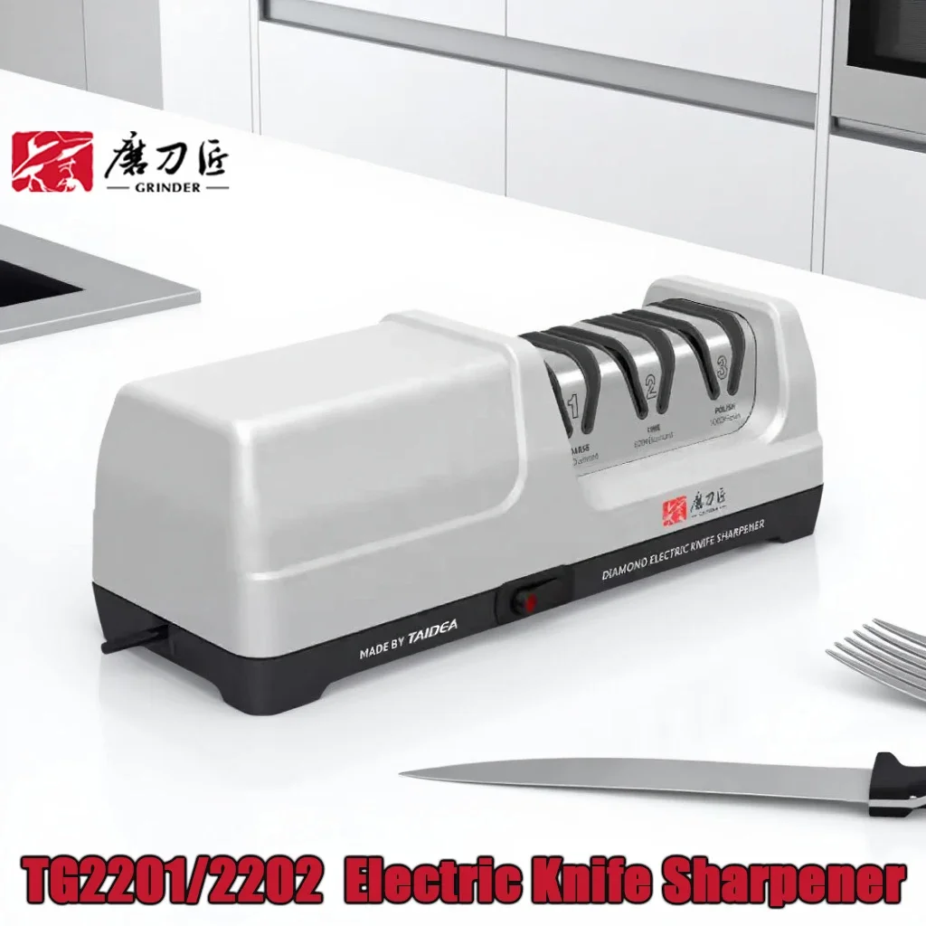 NEW TAIDEA Professional Electric Knife Sharpener Grit 360/600/1000# and Polishing Sharpening stone GrindStone Power 18W EU PLUG
NEW TAIDEA Professional Electric Knife Sharpener Grit 360/600/1000# and Polishing Sharpening stone GrindStone Power 18W EU PLUG