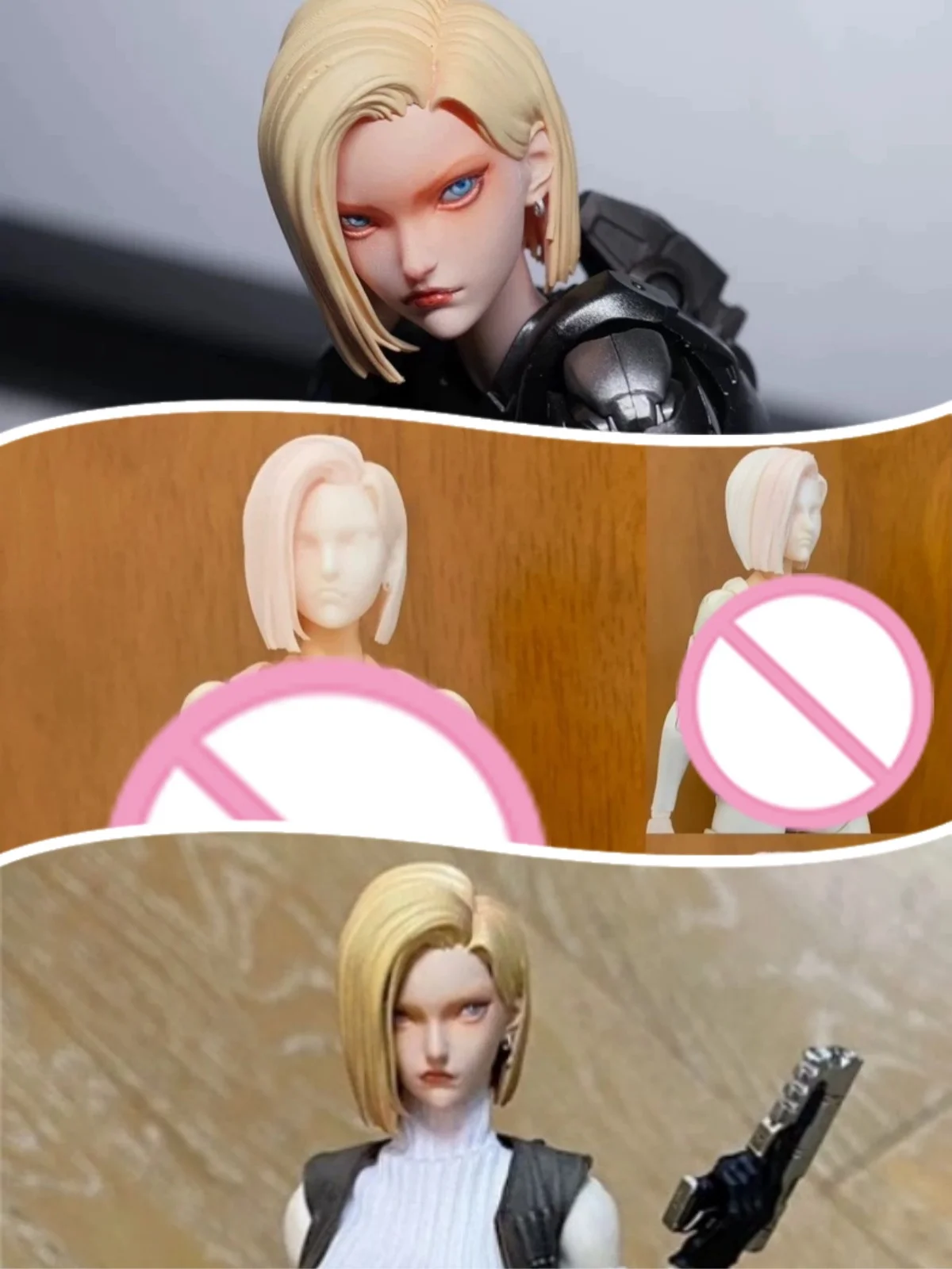【30days Made】1/12 Scale Female Soldier Cybernetic Organism Painted Unpainted Head Sculpt Accessories Fit 6''Action Figure Toys
【30days Made】1/12 Scale Female Soldier Cybernetic Organism Painted Unpainted Head Sculpt Accessories Fit 6''Action Figure Toys