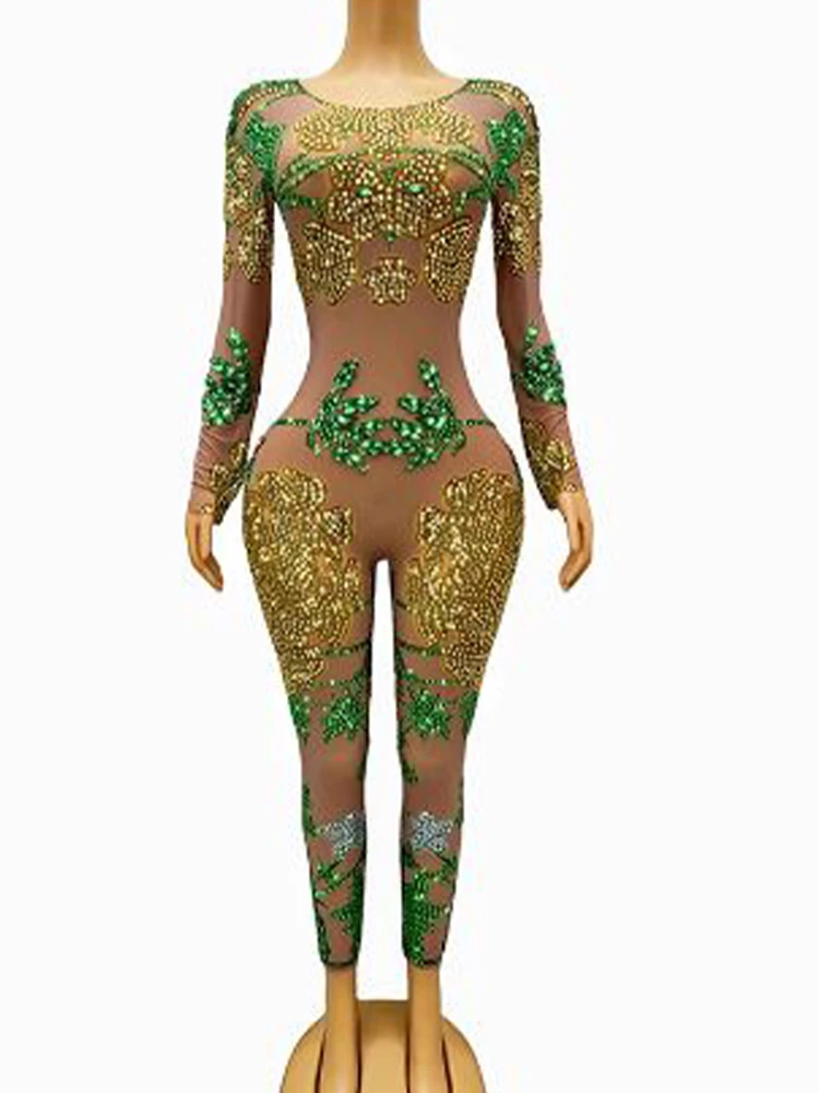 High Quality Colored Hot Diamond Elastic Jumpsuit 2024 New Customized Fashionable Women'S Clothing
High Quality Colored Hot Diamond Elastic Jumpsuit 2024 New Customized Fashionable Women'S Clothing