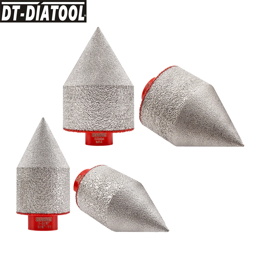 DIATOOL 1pc Diamond Drilling Finger Milling Bit Tile Crown For Cutter Ceramic Porcelain Tile Marble M14 Thread Diamond Bit
DIATOOL 1pc Diamond Drilling Finger Milling Bit Tile Crown For Cutter Ceramic Porcelain Tile Marble M14 Thread Diamond Bit