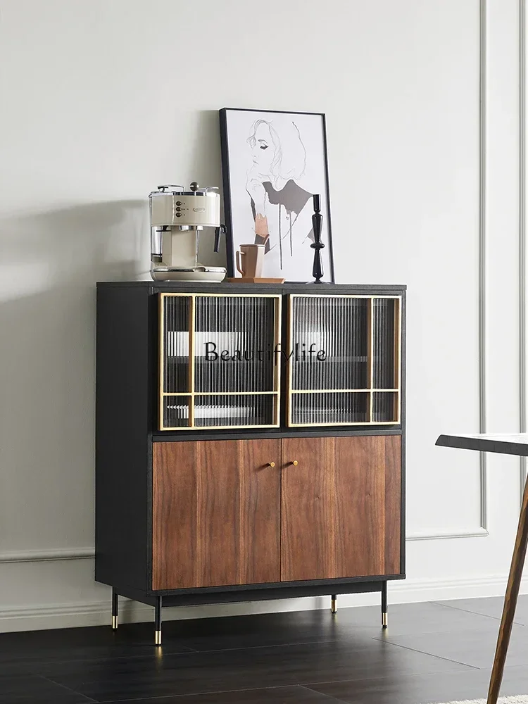 FG40Nordic Style Dining Side Integrated Wall Solid Wood Cabinets Storage Light Luxury Changhong Glass Tea Cabinet
FG40Nordic Style Dining Side Integrated Wall Solid Wood Cabinets Storage Light Luxury Changhong Glass Tea Cabinet