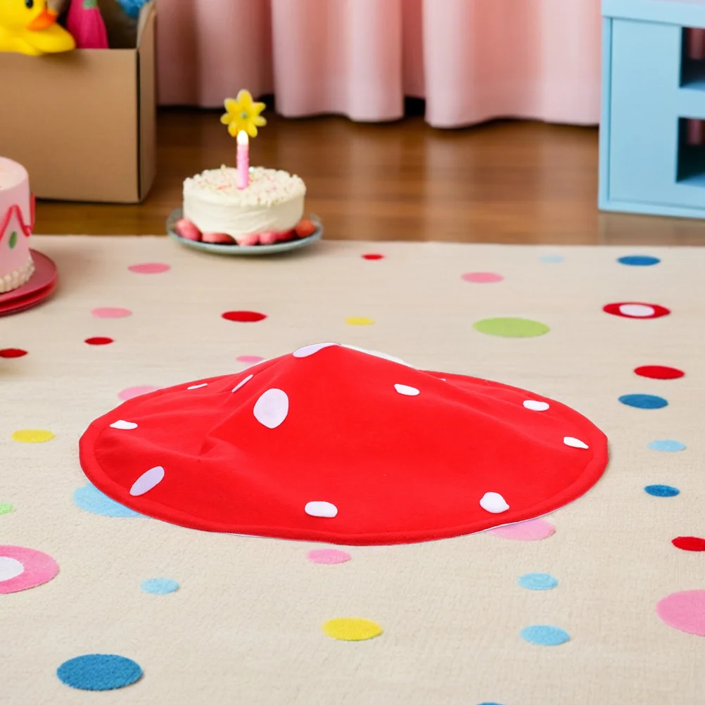 2Pcs Elf Mushroom Hat Red Cartoon Party Hat Adult Costume Accessory for Themed Festival Renaissance Event Cosplay
2Pcs Elf Mushroom Hat Red Cartoon Party Hat Adult Costume Accessory for Themed Festival Renaissance Event Cosplay