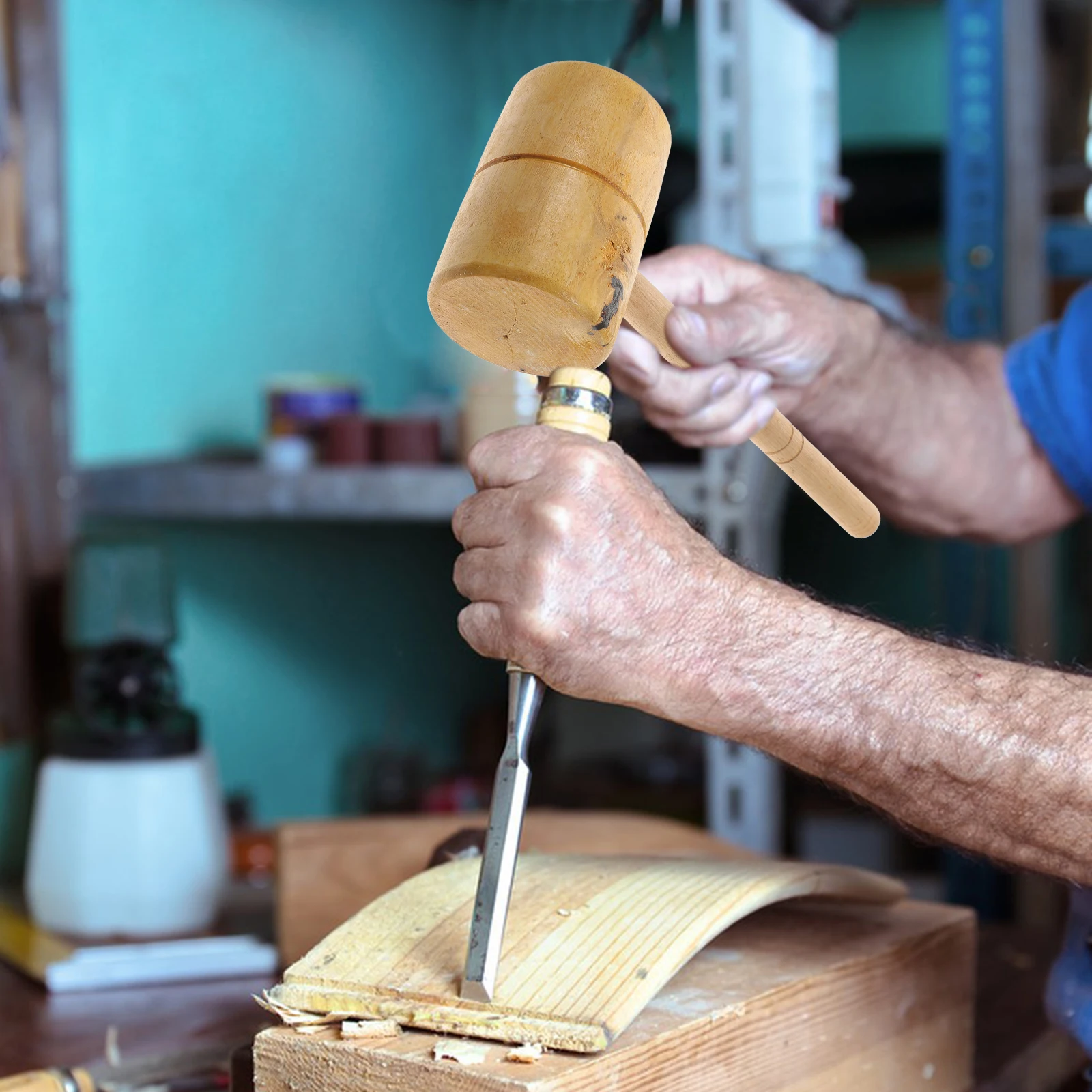 Wood Hammer Rosewood Mallet Stable Structure Smooth Handle Easy Grip Lightweight Woodworking Mallet Carpenter Tools
Wood Hammer Rosewood Mallet Stable Structure Smooth Handle Easy Grip Lightweight Woodworking Mallet Carpenter Tools