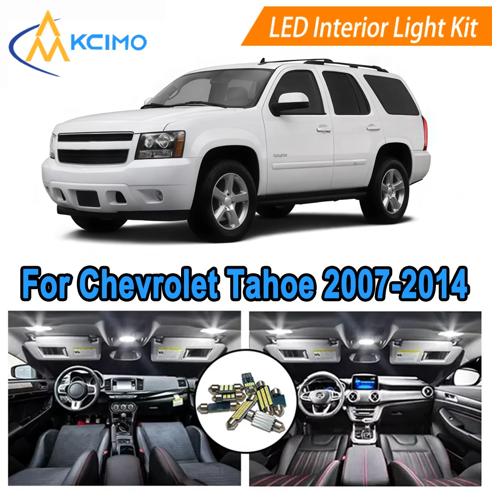 Bright 6000K LED Bulbs For Chevrolet Tahoe 2007-2014 Interior Dome Map Door Light Easy Install Lights Plug and Play
Bright 6000K LED Bulbs For Chevrolet Tahoe 2007-2014 Interior Dome Map Door Light Easy Install Lights Plug and Play