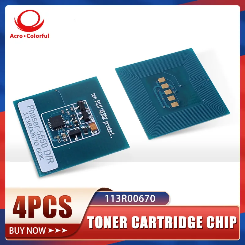 4 шт. совместимый барабанный чип 113R00670 для Xerox Phaser 5500 5550, чип картриджа для лазерного принтера 60K
4 шт. совместимый барабанный чип 113R00670 для Xerox Phaser 5500 5550, чип картриджа для лазерного принтера 60K