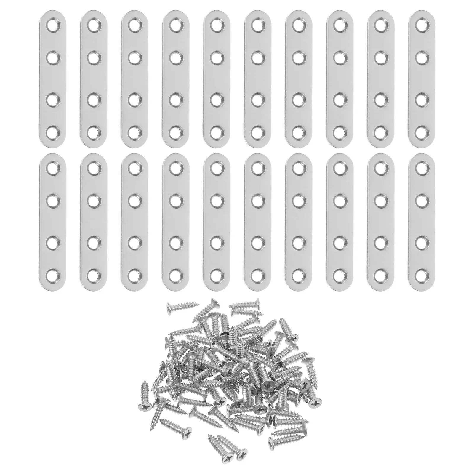 1Set Stainless Steel Flat Straight Brace Bracket for Wood Furniture Repair Support Cabinet Drawer Desk Chair Frame Connector
1Set Stainless Steel Flat Straight Brace Bracket for Wood Furniture Repair Support Cabinet Drawer Desk Chair Frame Connector