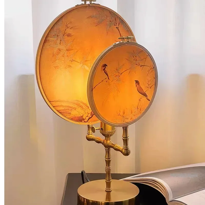 GHEUVNJ Bedroom lamp atmosphere creative wedding new Chinese retro bedside lamp high-end feeling
GHEUVNJ Bedroom lamp atmosphere creative wedding new Chinese retro bedside lamp high-end feeling