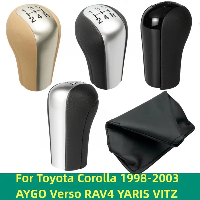 Gear Shift Knob Lever Shifter Stick Gaiter Boot Cover For Toyota Corolla 1998-2003 AYGO Verso RAV4 YARIS VITZ Car Accessories
Gear Shift Knob Lever Shifter Stick Gaiter Boot Cover For Toyota Corolla 1998-2003 AYGO Verso RAV4 YARIS VITZ Car Accessories