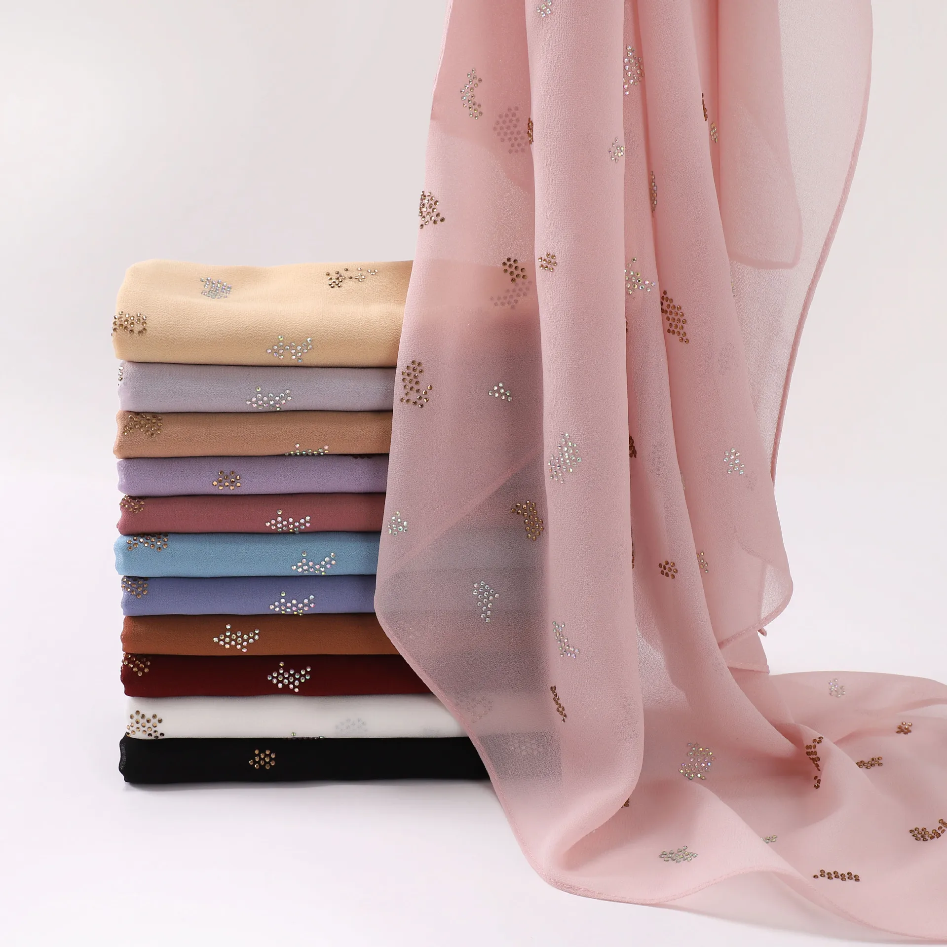90cm Diamond Chiffon Square Scarf Women Muslim Hijab Headscarf Wrap Shawl Turban Headband Bandana Femme Muffler Kerchief Bufanda
90cm Diamond Chiffon Square Scarf Women Muslim Hijab Headscarf Wrap Shawl Turban Headband Bandana Femme Muffler Kerchief Bufanda