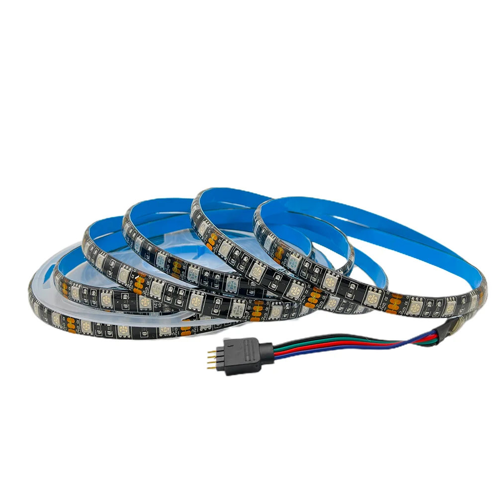 50m Led Strip 5050 Black PCB 12V 60LEDs/m Waterproof IP65/Non Waterproof IP20 For Car TV Motor TV Background Decoration
50m Led Strip 5050 Black PCB 12V 60LEDs/m Waterproof IP65/Non Waterproof IP20 For Car TV Motor TV Background Decoration