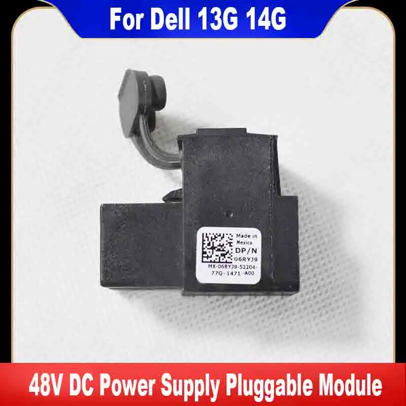 06RYJ9 Original For Dell Poweredge 13G 14G Server 48V High Voltage DC Power Supply Pluggable Terminal Module CN-06RYJ9 6RYJ9
06RYJ9 Original For Dell Poweredge 13G 14G Server 48V High Voltage DC Power Supply Pluggable Terminal Module CN-06RYJ9 6RYJ9