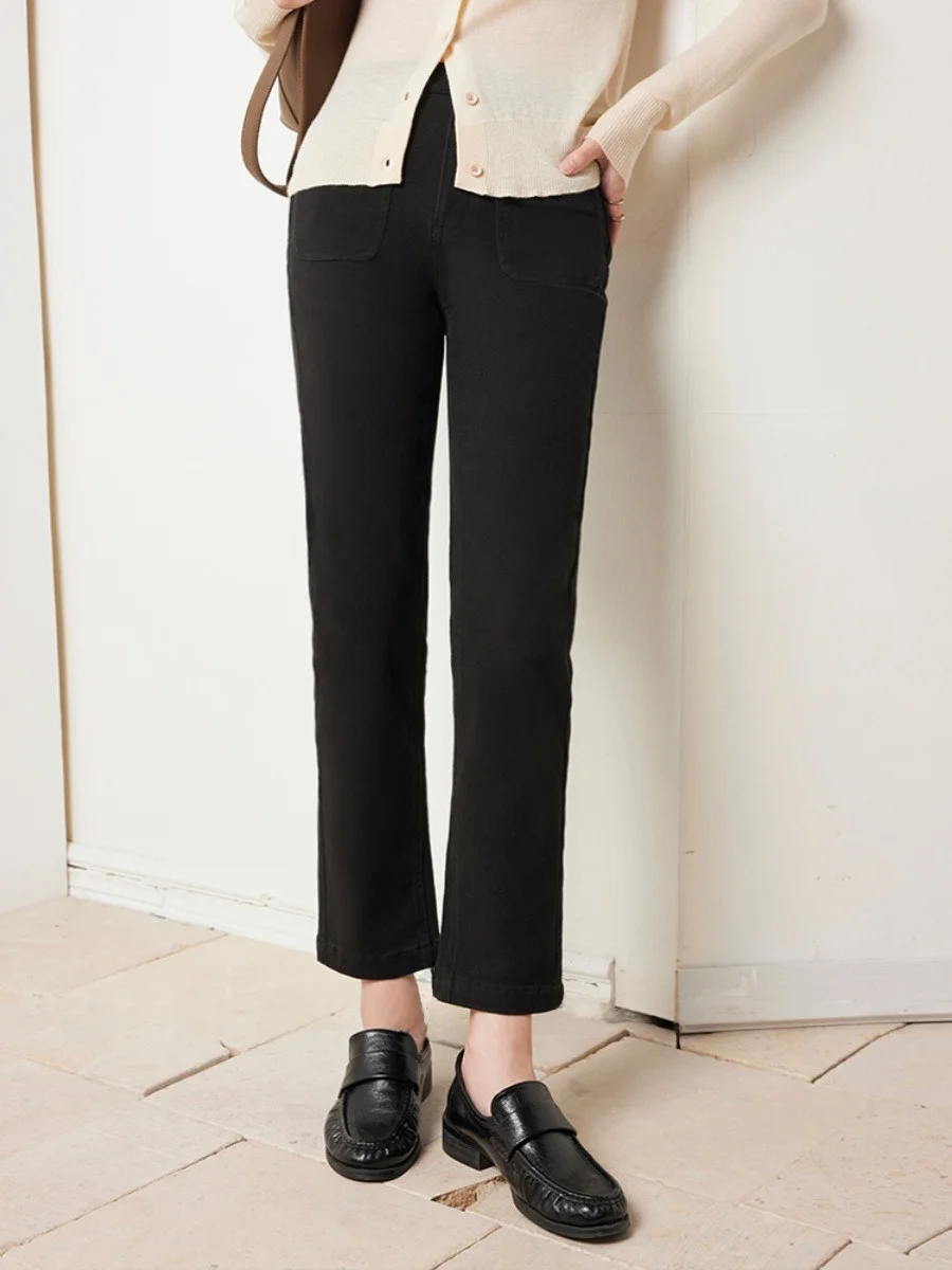 Jiancha Small Bla Pants Slight Elastici Slim Fit Jeans Commute Sle Zipper l Waist Denim Fabric Ladies Faion
Jiancha Small Bla Pants Slight Elastici Slim Fit Jeans Commute Sle Zipper l Waist Denim Fabric Ladies Faion