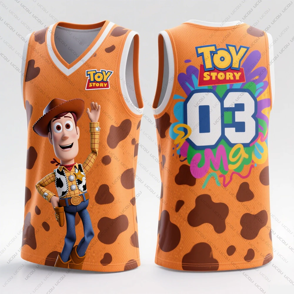 2025 Toy Story IP Identical Basketball Jersey Pullover Sheriff Hu Di Print Outdoor Sports Outfit Quick Drying And Breathable
2025 Toy Story IP Identical Basketball Jersey Pullover Sheriff Hu Di Print Outdoor Sports Outfit Quick Drying And Breathable