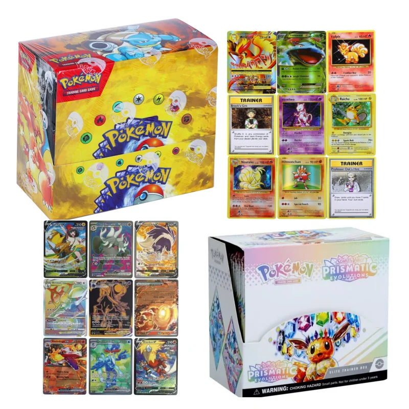 Pokémon Cards PKM Whole Set Foil 36 Packs1ST Edition PTCG Proxy Card Classic Base Booster Card Venusaur Pikachu Card Toys Gifts
Pokémon Cards PKM Whole Set Foil 36 Packs1ST Edition PTCG Proxy Card Classic Base Booster Card Venusaur Pikachu Card Toys Gifts