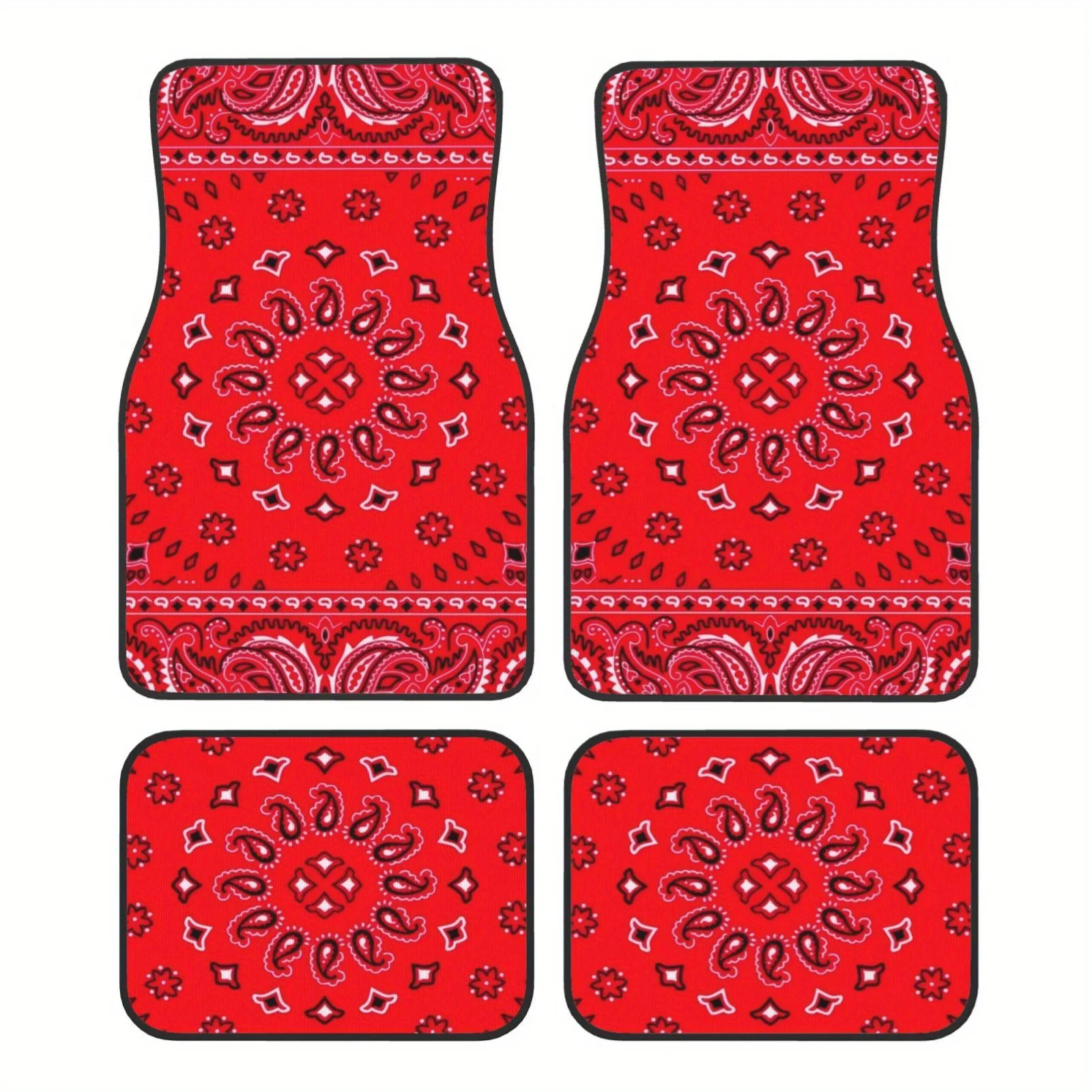 4Pcs Bright Red Bohemian Car Floor Mats , Crystal Velvet,Easy Installation, Fit All Vehicle Types,best gift for driver lover
4Pcs Bright Red Bohemian Car Floor Mats , Crystal Velvet,Easy Installation, Fit All Vehicle Types,best gift for driver lover