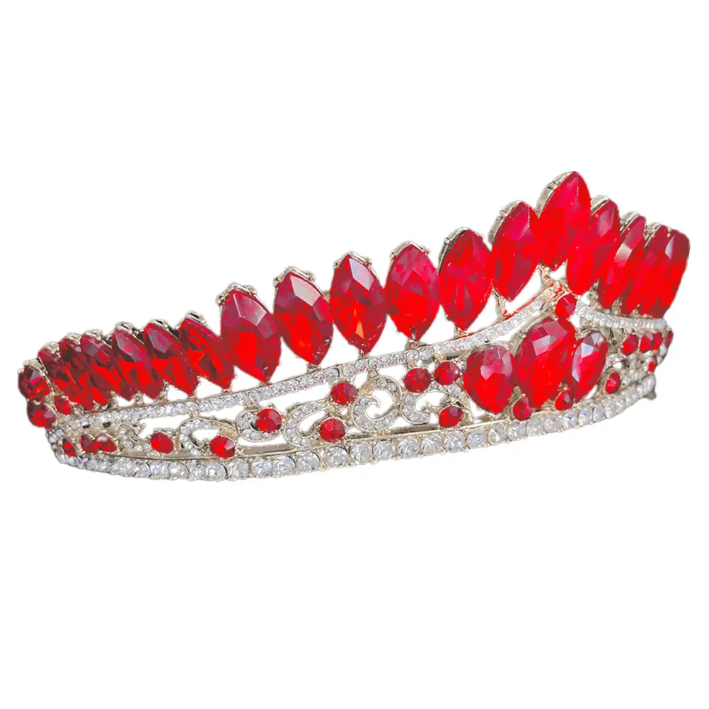 Rhinestone Crown Hair Accessory Bridal Headband Zinc Alloy Shimmering Decor Glamorous Outfit Wedding Party Elegant Accessories
Rhinestone Crown Hair Accessory Bridal Headband Zinc Alloy Shimmering Decor Glamorous Outfit Wedding Party Elegant Accessories