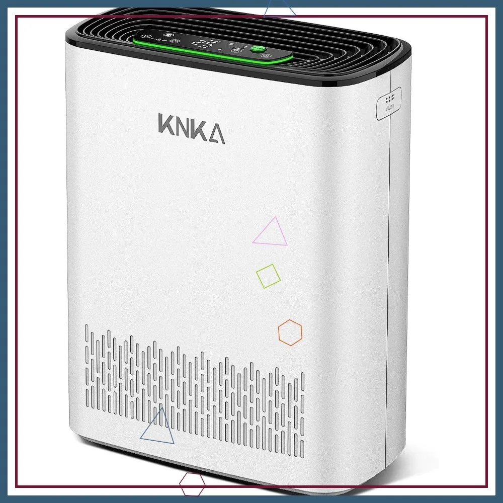 Air Purifier for Home Large Room Up to 1123 ft², HEPA Washable Filter, AQI Display, Turbo Mode, Auto & Sleep Modes
Air Purifier for Home Large Room Up to 1123 ft², HEPA Washable Filter, AQI Display, Turbo Mode, Auto & Sleep Modes