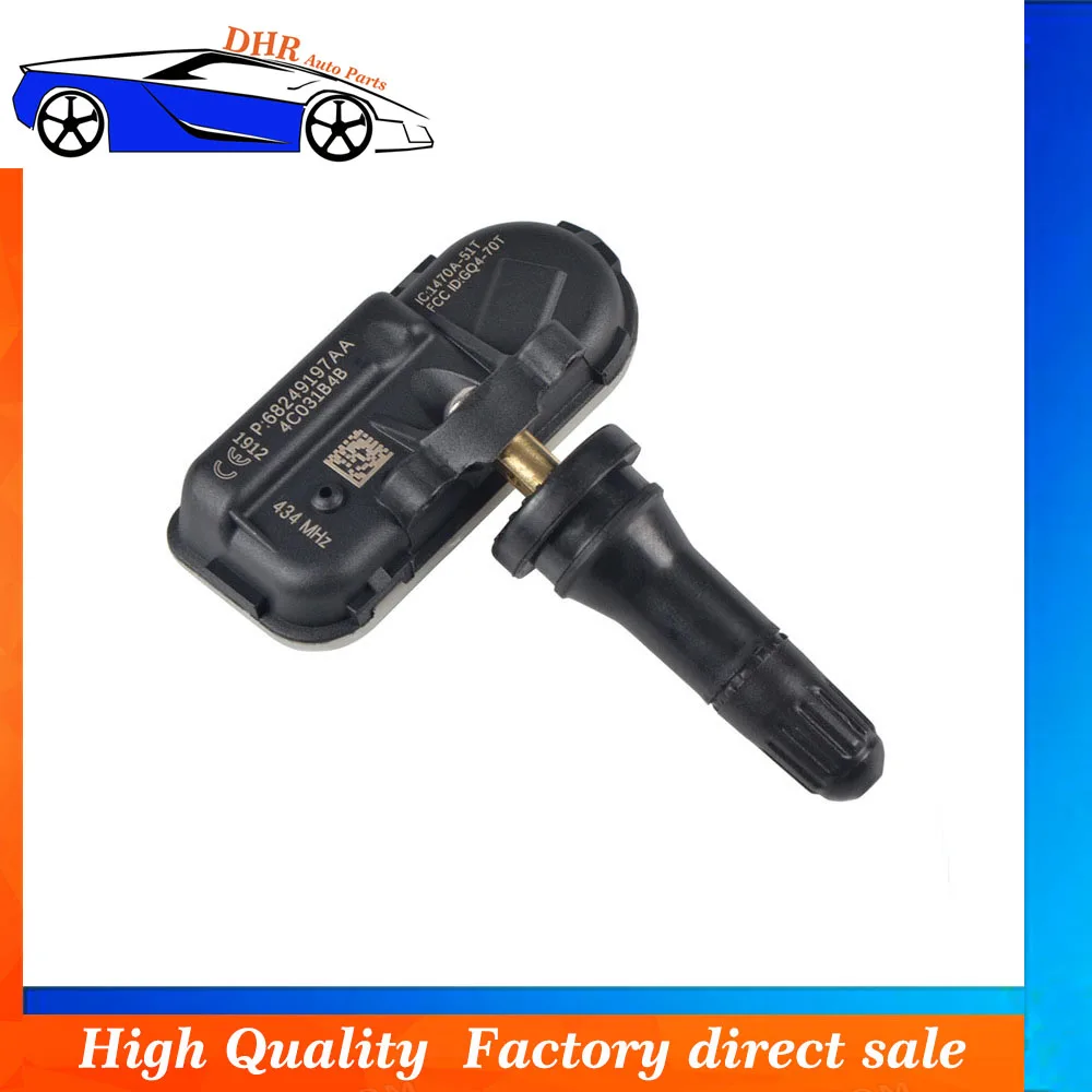 Автомобильный датчик контроля давления в шинах TPMS 68249197AA 434 МГц для Dodge Ram 2013-2020 для Jeep Cherokee для Ram 1500
Автомобильный датчик контроля давления в шинах TPMS 68249197AA 434 МГц для Dodge Ram 2013-2020 для Jeep Cherokee для Ram 1500