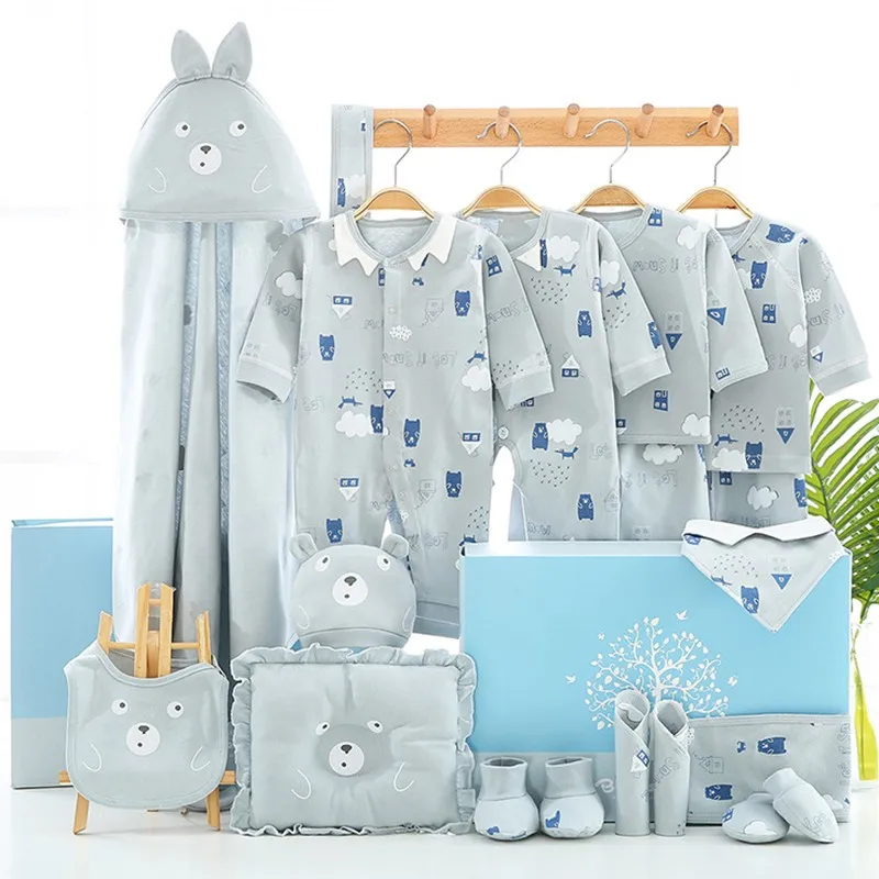 18/19 Pcs Newborn Clothes Baby Gift Baby Girl Set 0-3 Months Summer Winter Kids Clothes Suit Unisex Baby Boys Bib Top No Box
18/19 Pcs Newborn Clothes Baby Gift Baby Girl Set 0-3 Months Summer Winter Kids Clothes Suit Unisex Baby Boys Bib Top No Box