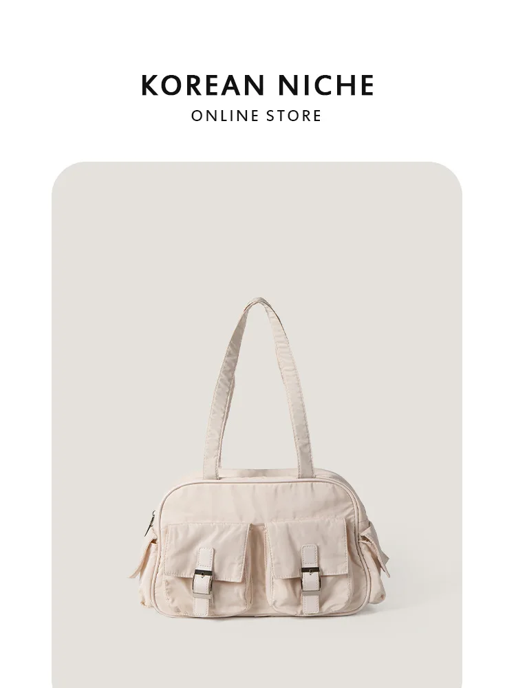 Large Capacity Handbag Women Nylon Multi Pockets Shoulder Bag Casual Versatile Ins Fashion Designer Luxury Tote Bags Fashion New
Large Capacity Handbag Women Nylon Multi Pockets Shoulder Bag Casual Versatile Ins Fashion Designer Luxury Tote Bags Fashion New