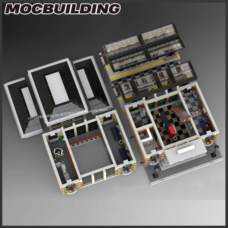 Modular Railway Station Set MOC Building Block City Cargo Train Architecture Model Technology Brick Assembly Collection Toy Gift
Modular Railway Station Set MOC Building Block City Cargo Train Architecture Model Technology Brick Assembly Collection Toy Gift