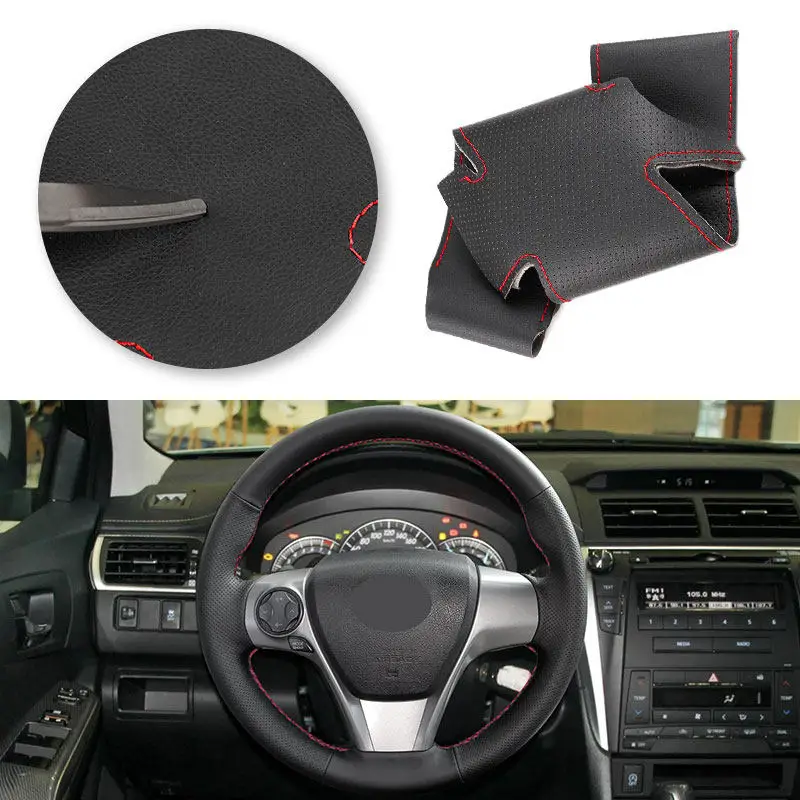 For Toyota Venza Camry (US) 2013 2014 2015 2016 Car Interior Accessories Steering Wheel Cover Trim Hand Braid
For Toyota Venza Camry (US) 2013 2014 2015 2016 Car Interior Accessories Steering Wheel Cover Trim Hand Braid