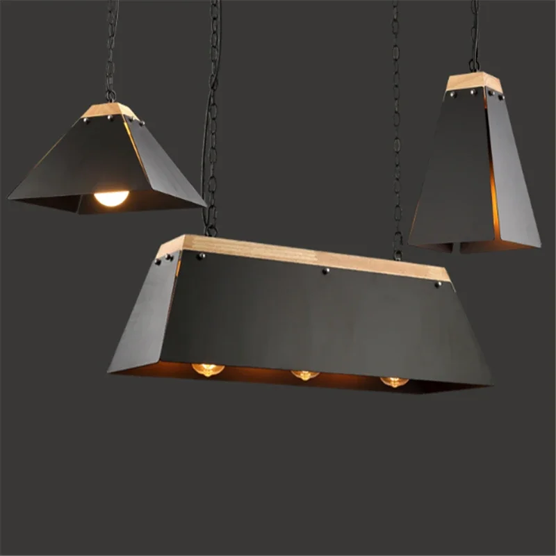 Black / White Industrial Solid Wood Iron Dining Light Postmodern Creative Pendant Light Bar / Cafe / Studio Lights Free Shipping
Black / White Industrial Solid Wood Iron Dining Light Postmodern Creative Pendant Light Bar / Cafe / Studio Lights Free Shipping