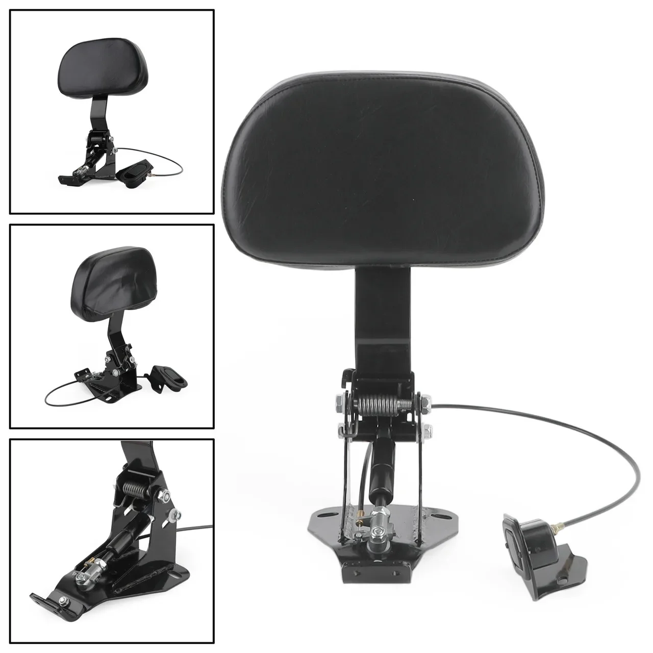 Motorcycle Adjustable Backrest Front Driver Rider Backrest Pad For Harley Touring CVO Street Glide Road King Classic 2009-2023
Motorcycle Adjustable Backrest Front Driver Rider Backrest Pad For Harley Touring CVO Street Glide Road King Classic 2009-2023