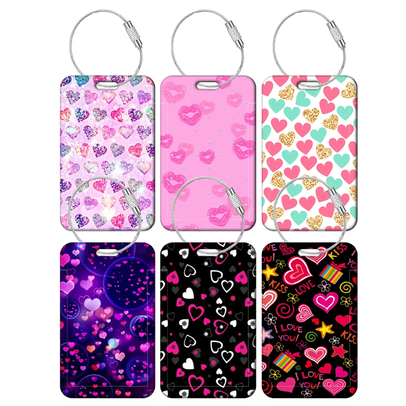 Love Heart Drawings Luggage Tags Suitcase ID Address Name Holder Colorful Baggage Tag Label Travel Suitcase Accessories
Love Heart Drawings Luggage Tags Suitcase ID Address Name Holder Colorful Baggage Tag Label Travel Suitcase Accessories