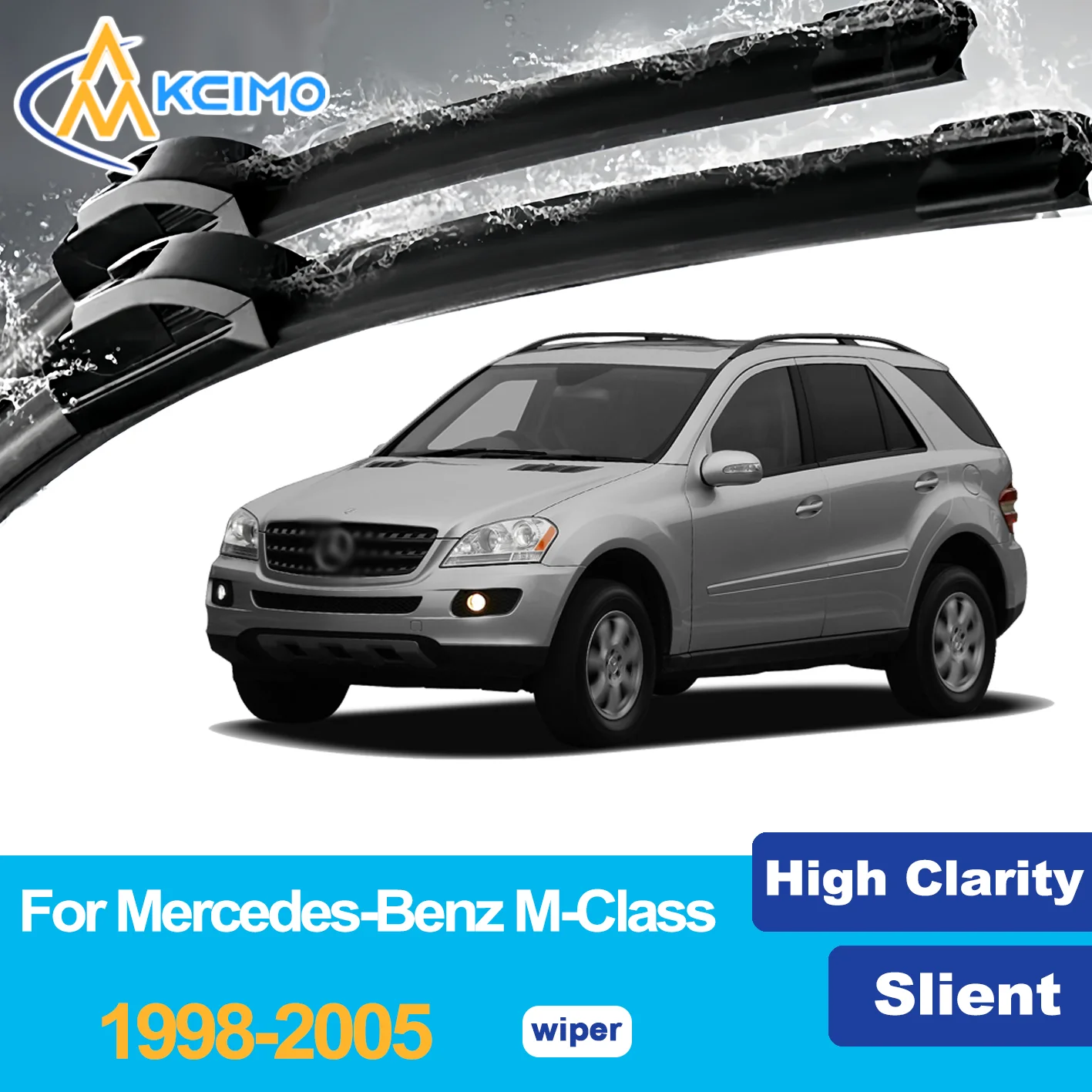 Front Wiper Blades for Mercedes-Benz M-Class W163 1998–2005 1999 2000 2001 Car Windscreen Windshield Window Wiper Accessories
Front Wiper Blades for Mercedes-Benz M-Class W163 1998–2005 1999 2000 2001 Car Windscreen Windshield Window Wiper Accessories