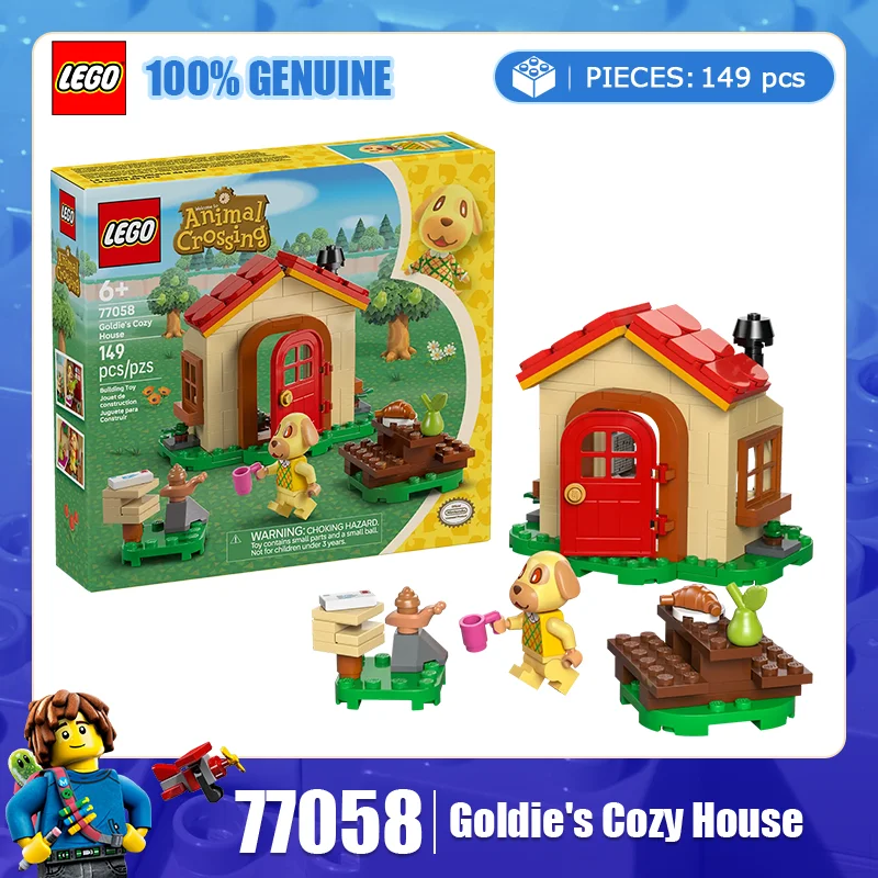 Lego building blocks Animal Crossing series 77058 milk candy small family children's puzzle puzzle building block toy gift
Lego building blocks Animal Crossing series 77058 milk candy small family children's puzzle puzzle building block toy gift