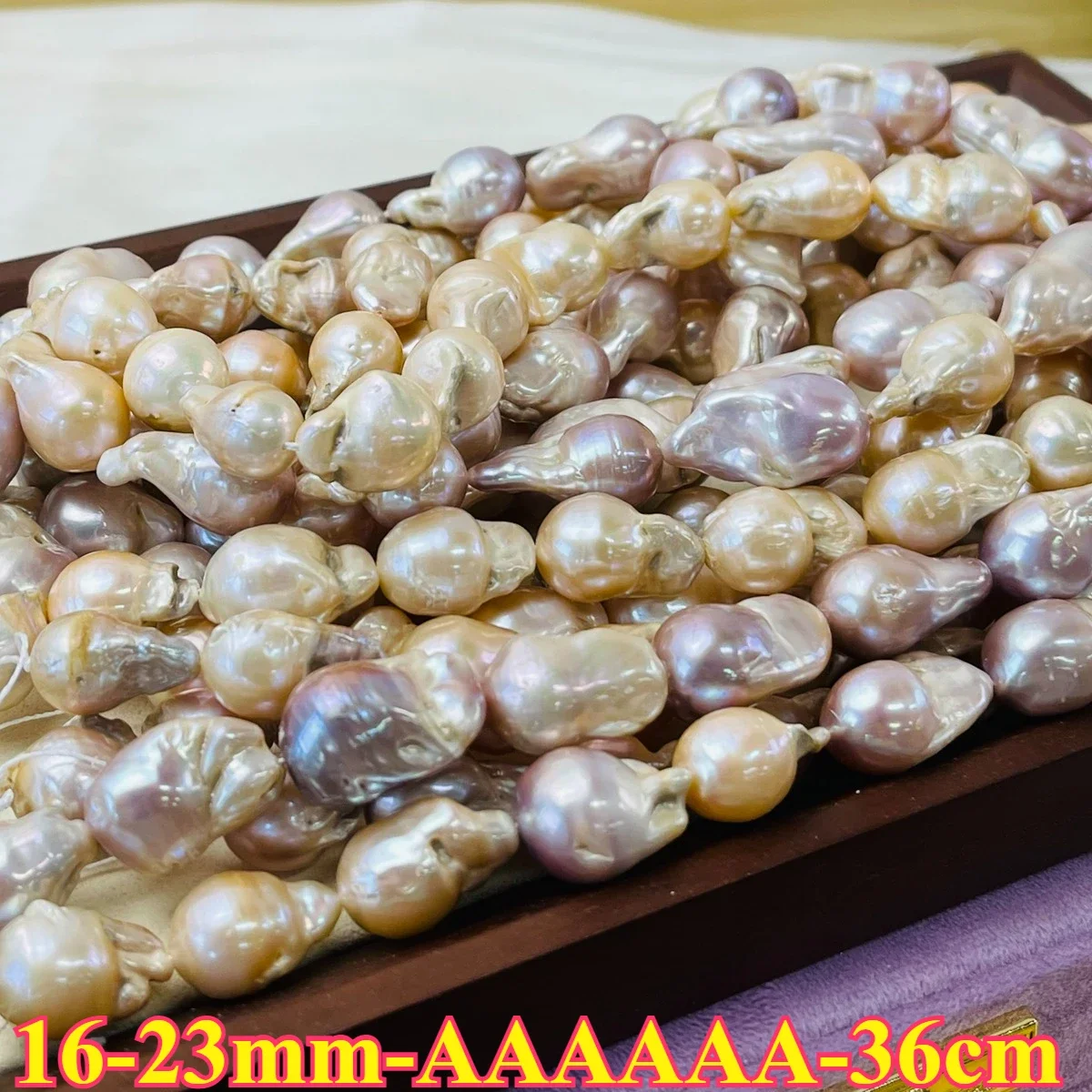 16-23mm 6A Luxurious Fish Tail Large Size Natural Freshwater Pearl Spacer Bead Jewelry Make DIY Necklace Bracelet Women Wedding
16-23mm 6A Luxurious Fish Tail Large Size Natural Freshwater Pearl Spacer Bead Jewelry Make DIY Necklace Bracelet Women Wedding