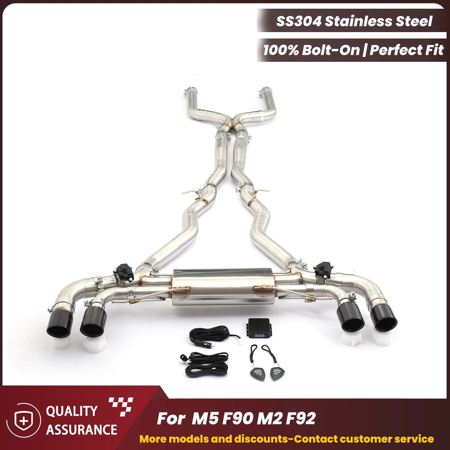 ECCF вальтронический выхлоп из нержавеющей стали для BMW M5 F90 M8 F92, регулируемый спортивный звук, высокая производительность, обновление тюнинга
ECCF вальтронический выхлоп из нержавеющей стали для BMW M5 F90 M8 F92, регулируемый спортивный звук, высокая производительность, обновление тюнинга