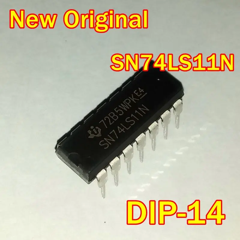 5Pcs to 100Pcs New Original Sn74Ls11N Dip-14 Triple 3-Input Positive-And Gates
5Pcs to 100Pcs New Original Sn74Ls11N Dip-14 Triple 3-Input Positive-And Gates