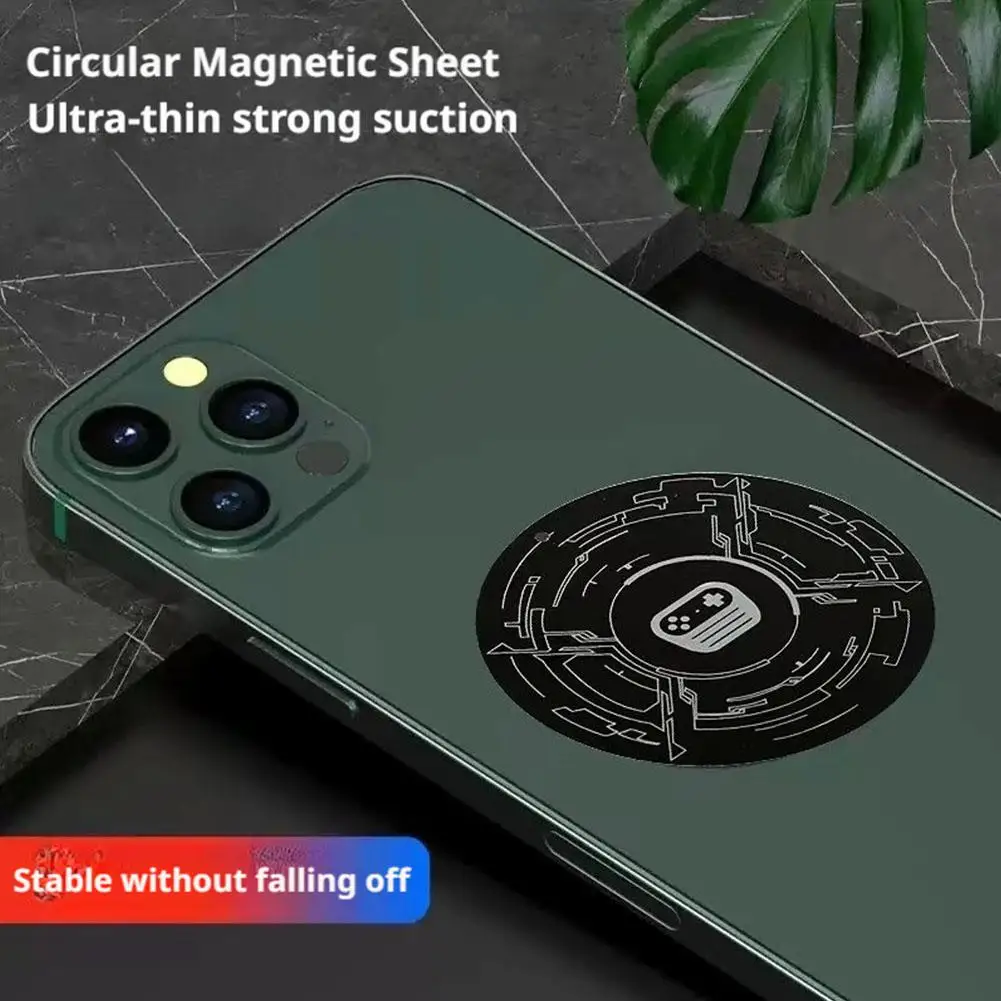Phone Ultra-thin Metal Plate For Phone Magnetic Holder Back Sticker Radiator Iron SheetSmartphone Accessories For Magsafe W7B5