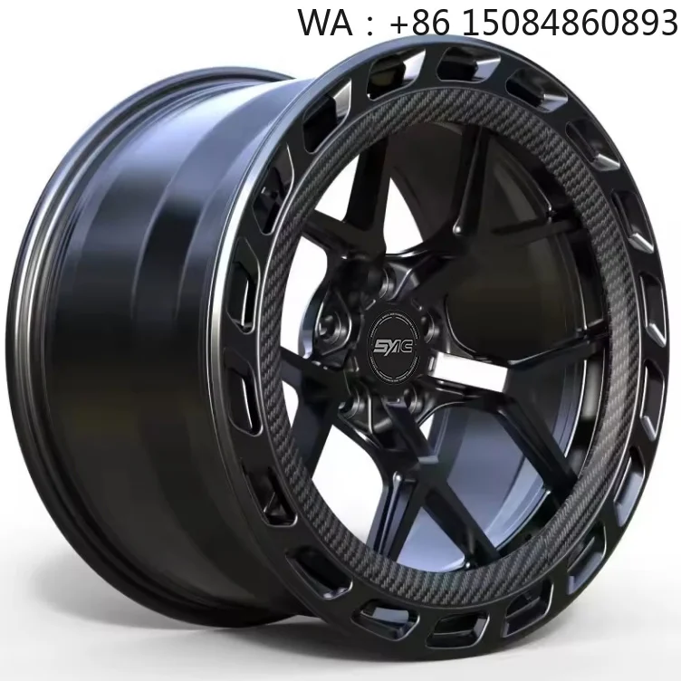 18-24 Inch 5x120 PCD Carbon Fiber Forged Wheel Rim, New Design Alloy Hub For Sports Car Racing Modification
18-24 Inch 5x120 PCD Carbon Fiber Forged Wheel Rim, New Design Alloy Hub For Sports Car Racing Modification