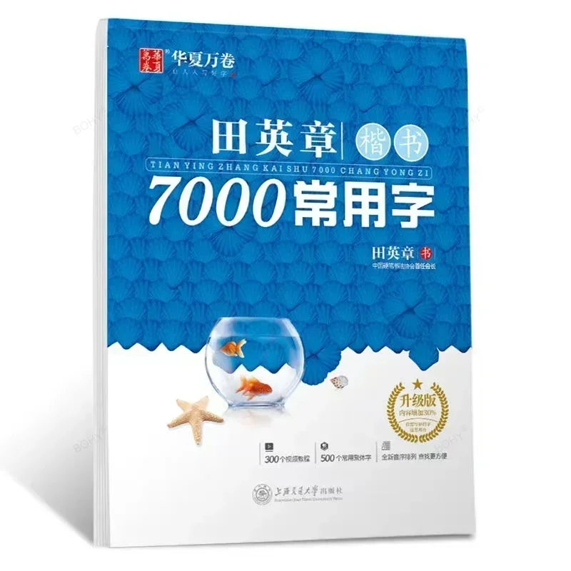 7000 Common Chinese Characters Copybook Chinese Pen Calligraphy Copybook Regular Script Student Writing Board
7000 Common Chinese Characters Copybook Chinese Pen Calligraphy Copybook Regular Script Student Writing Board
