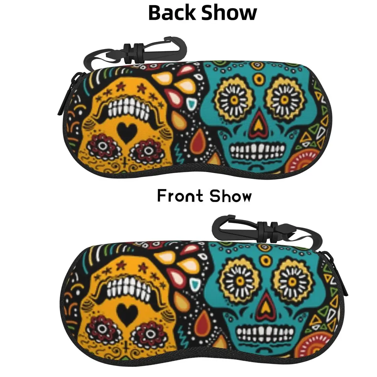 Calaveras сахарный череп чехол для очков протектор коробка для солнцезащитных очков для женщин и мужчин мягкая сумка для очков 
Calaveras сахарный череп чехол для очков протектор коробка для солнцезащитных очков для женщин и мужчин мягкая сумка для очков