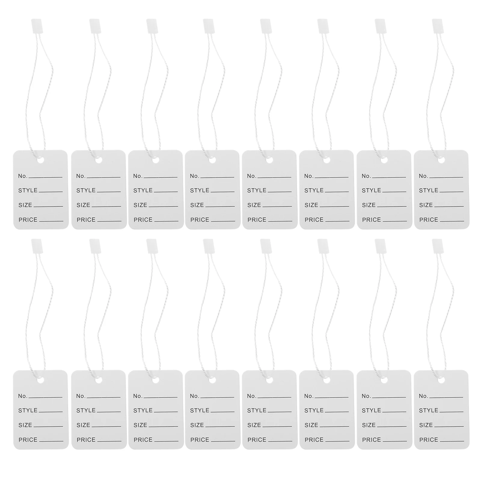 2000pcs Price Tags Hang Tags Snap Hooks Clothing Jewelry Socks Newborn Durable Plastic Tag Loops Efficient Workflow Stickers
2000pcs Price Tags Hang Tags Snap Hooks Clothing Jewelry Socks Newborn Durable Plastic Tag Loops Efficient Workflow Stickers