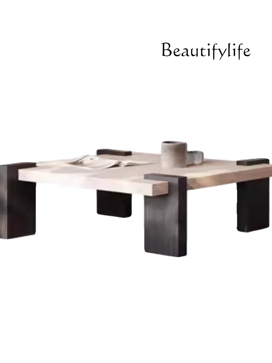 Wabi Sandy Wind White Cave Stone Coffee Table B & B Style Nordic Simple and Advanced Marble Solid Wood Small Table
Wabi Sandy Wind White Cave Stone Coffee Table B & B Style Nordic Simple and Advanced Marble Solid Wood Small Table