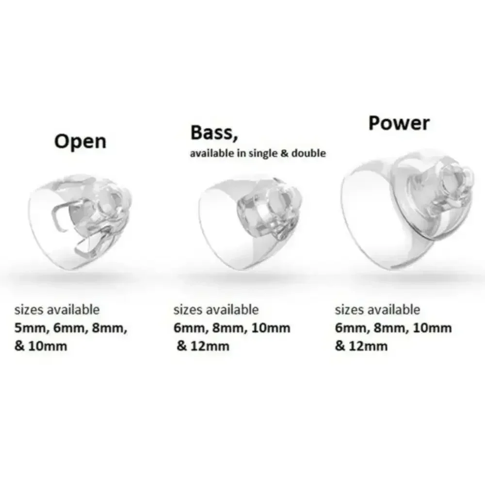 Universal Hearing Aid Domes for Oticon MiniFit Bass 8mm Single Vent Pack Hearing Aid Supplies
Universal Hearing Aid Domes for Oticon MiniFit Bass 8mm Single Vent Pack Hearing Aid Supplies
