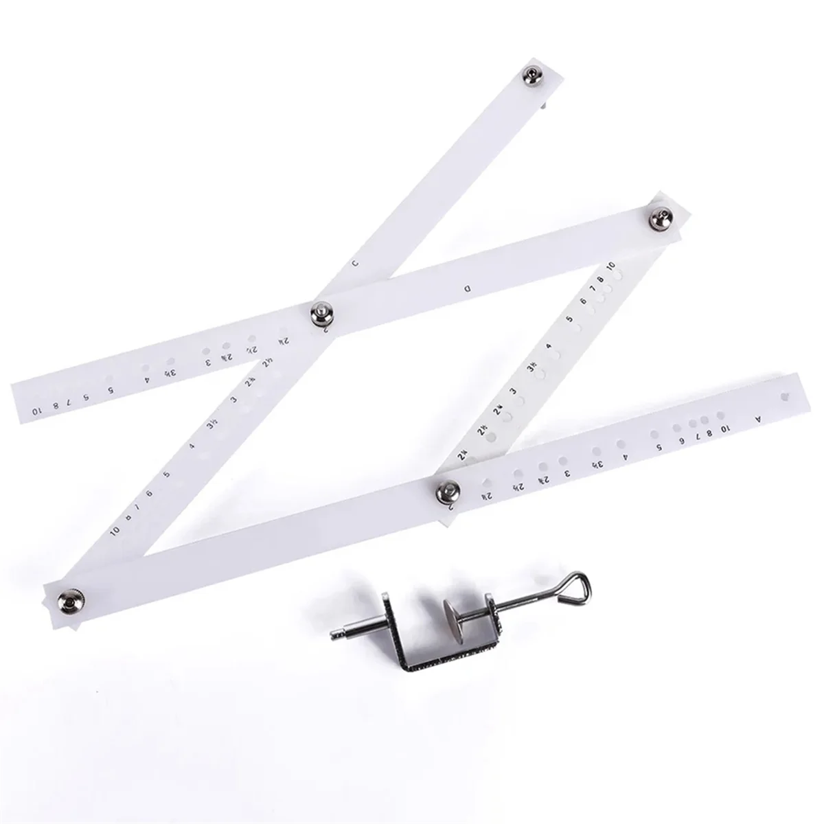 A04I Scale Excellent Folding Ruler Artist Pantograph Copy Rluers Draw Enlarger Reducer Tool For Office School Drawing
A04I Scale Excellent Folding Ruler Artist Pantograph Copy Rluers Draw Enlarger Reducer Tool For Office School Drawing