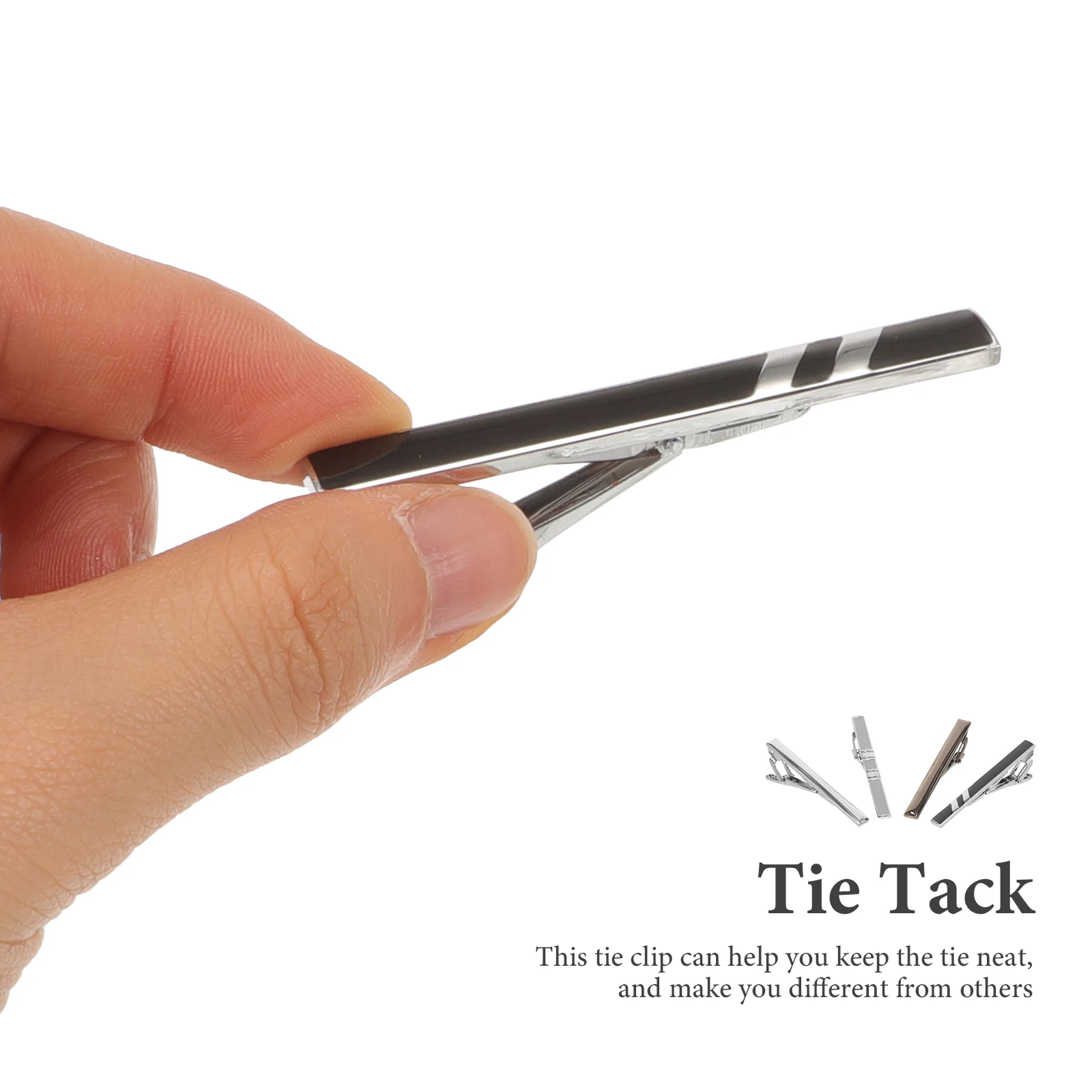 4 Pcs Tie Clips Men Bar Necktie Suit Decoration Tack Accessories Stylish Classic Design Sturdy Delicate
4 Pcs Tie Clips Men Bar Necktie Suit Decoration Tack Accessories Stylish Classic Design Sturdy Delicate