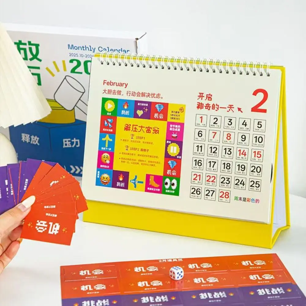 Kawaii 2026 Calendar To Relieve Stress Desktop Decoration 365 Days Planner Sheet Simple Schedule Organizer Desk Accessories
Kawaii 2026 Calendar To Relieve Stress Desktop Decoration 365 Days Planner Sheet Simple Schedule Organizer Desk Accessories