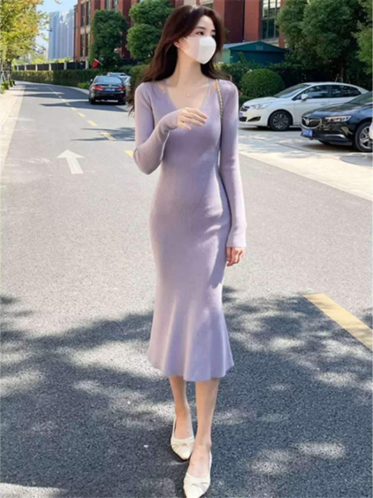 Elegant Knitted Base Skirt Women's Autumn Winter Slimming Sweet Inner Wear Dress with Coat Midi Skirt Commute Style V Neck
Elegant Knitted Base Skirt Women's Autumn Winter Slimming Sweet Inner Wear Dress with Coat Midi Skirt Commute Style V Neck