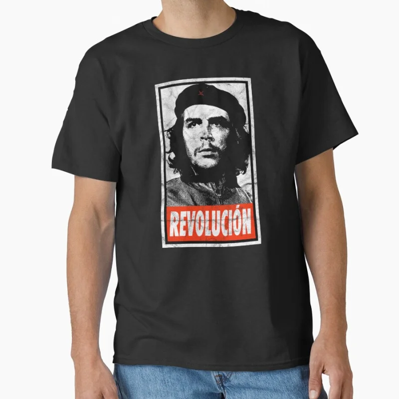 Revolución Retro che guevara Retro Freedom Fighter cuba guerrilla leader T-shirt for men Large size Adult Tops
Revolución Retro che guevara Retro Freedom Fighter cuba guerrilla leader T-shirt for men Large size Adult Tops