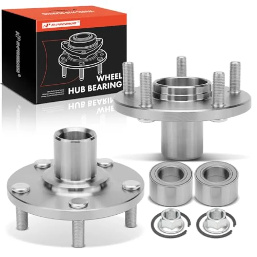 A-Premium Pair Front Wheel Bearing and Wheel Hub Kit for Camry 1992-2003 and Solara 1999-2003 Designed for FWD Vehicles with 5
A-Premium Pair Front Wheel Bearing and Wheel Hub Kit for Camry 1992-2003 and Solara 1999-2003 Designed for FWD Vehicles with 5